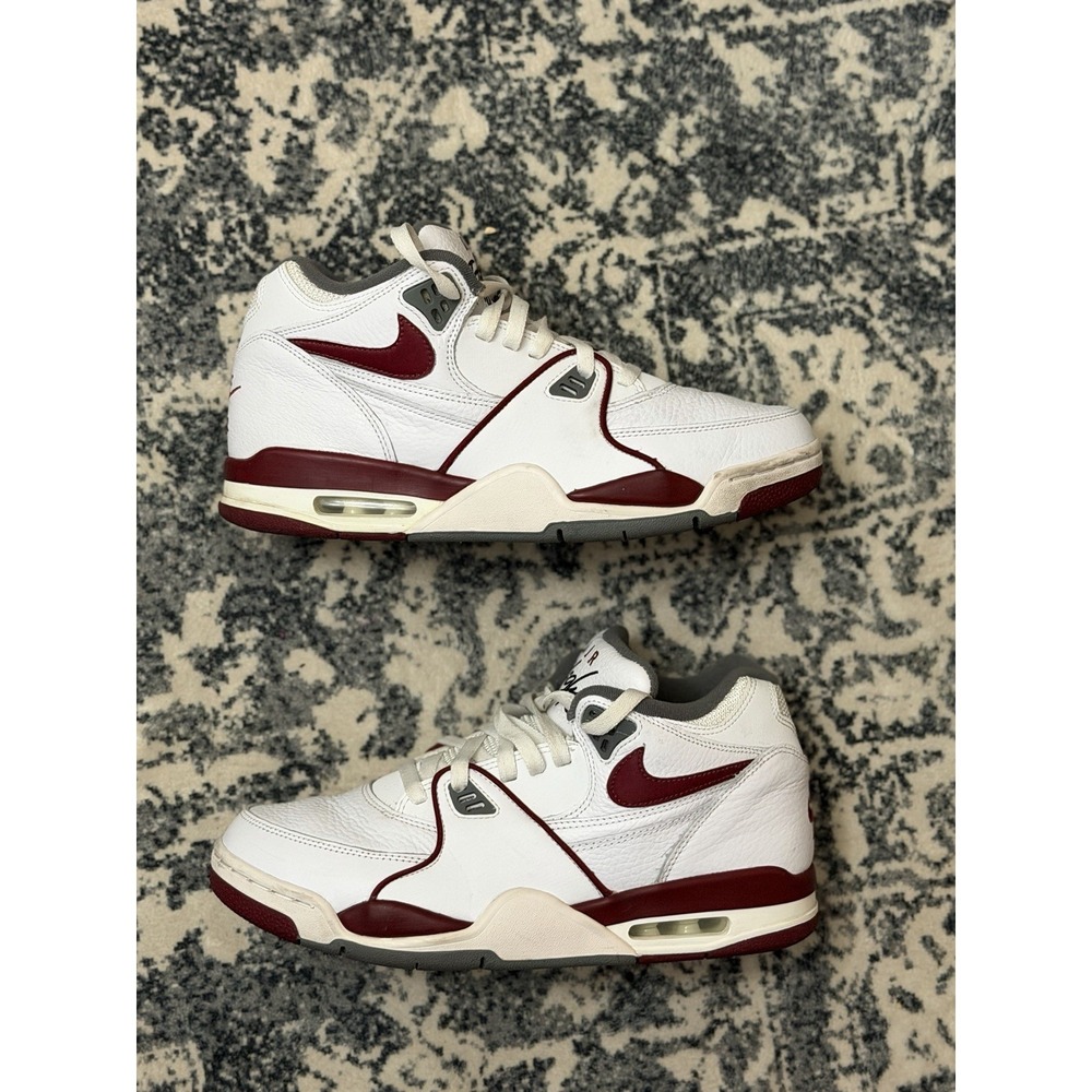 Nike Air Flight 89 Team Red White Size 10 Sneakers Shoes DD1173-100